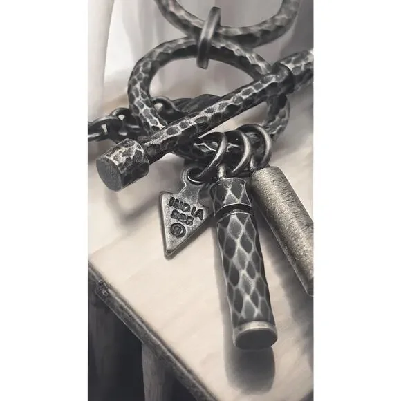 Silpada Sterling Silver Brush Stroke Tassel Vintage Bracelet - Picture 5 of 6